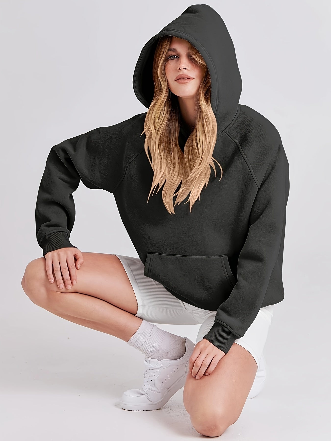 Women's Oversized Long Sleeve Hoodie